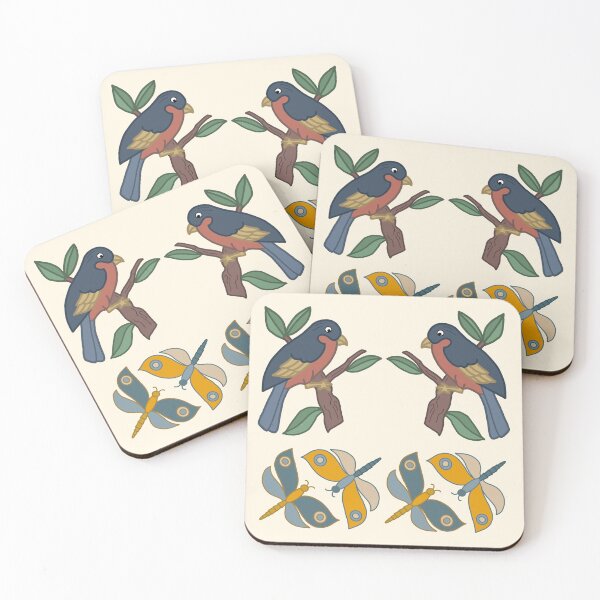 Item preview, Bird and Dragonfly designed and sold by IdinDesignShop.