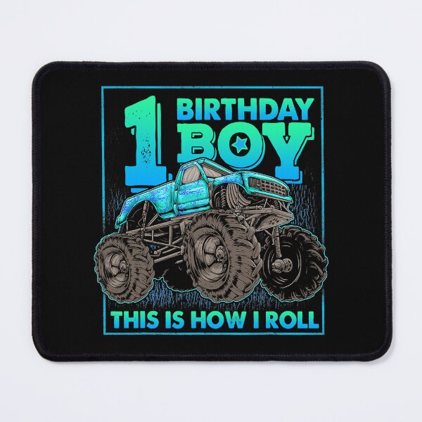 Item preview, Monster Truck 1st Birthday Boy 1 Year Old This Is How I Roll designed and sold by PameGraha.