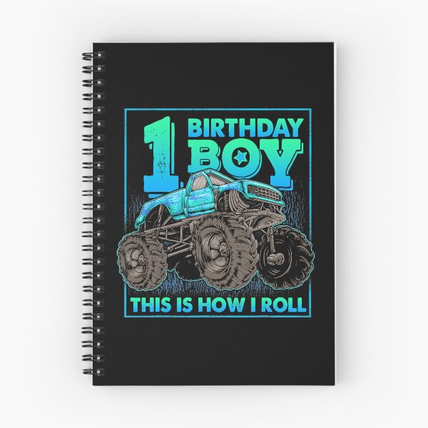 Item preview, Monster Truck 1st Birthday Boy 1 Year Old This Is How I Roll designed and sold by PameGraha.