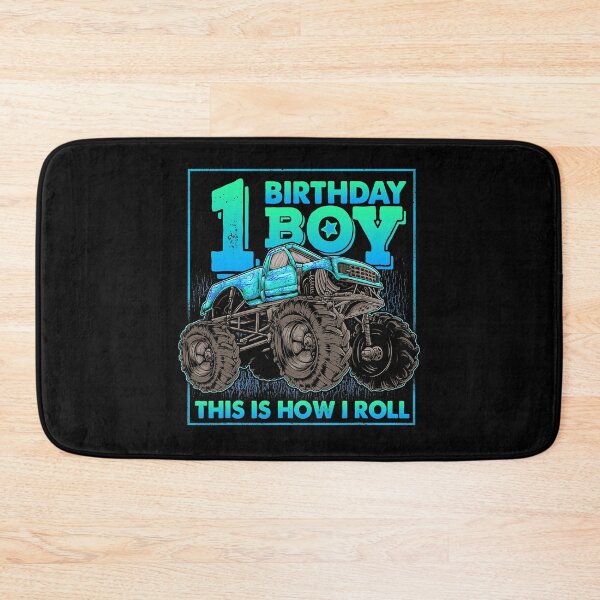 Item preview, Monster Truck 1st Birthday Boy 1 Year Old This Is How I Roll designed and sold by PameGraha.