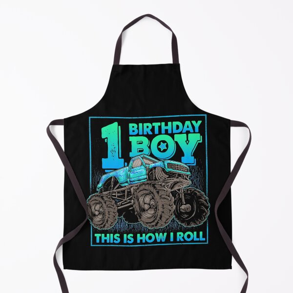 Item preview, Monster Truck 1st Birthday Boy 1 Year Old This Is How I Roll designed and sold by PameGraha.