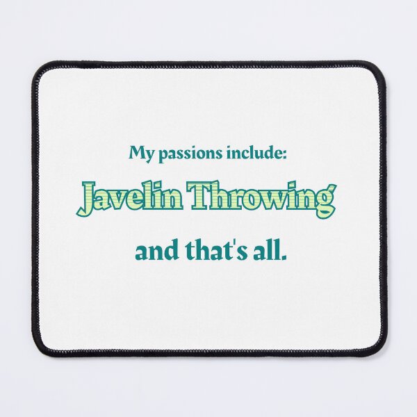 Item preview, Javelin Throwing is my passion designed and sold by cooldesignsalot.