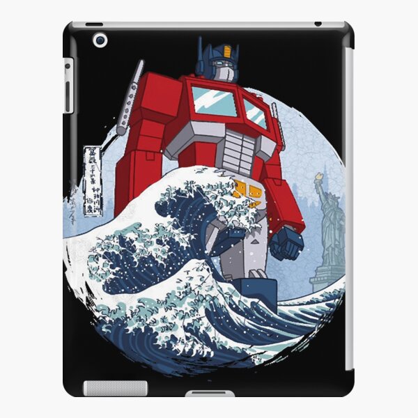 Transformers Prime Optimus Graphic Design iPad Case & Skin for