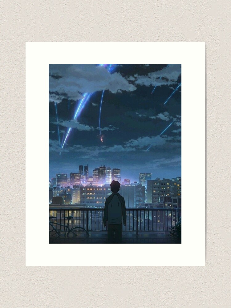 lonely-whale229: Meteor falling on a city, the moment before touching it