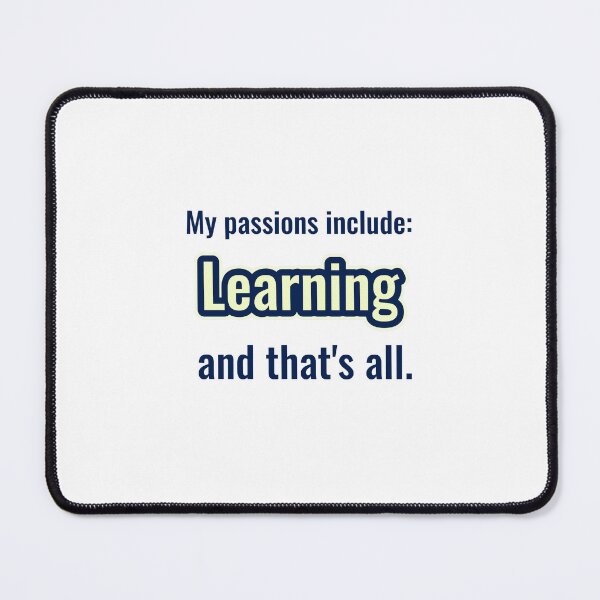 Item preview, Learning is my passion designed and sold by cooldesignsalot.