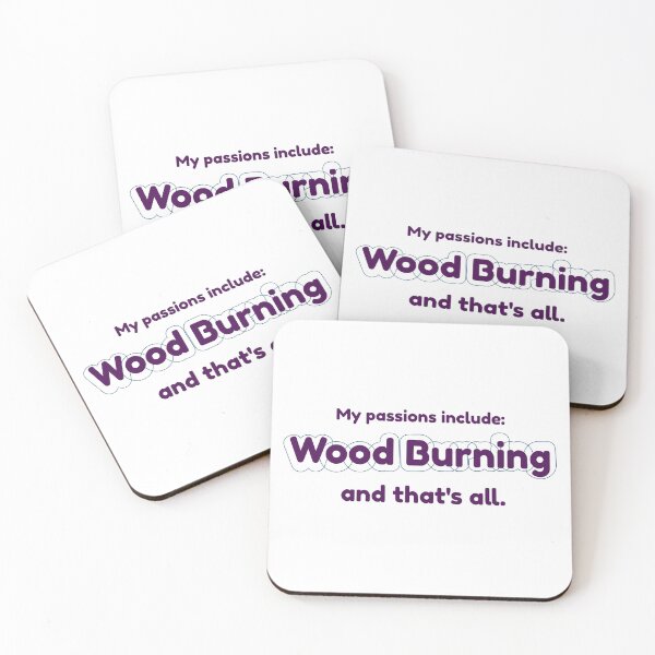 Item preview, Wood Burning is my passion designed and sold by cooldesignsalot.