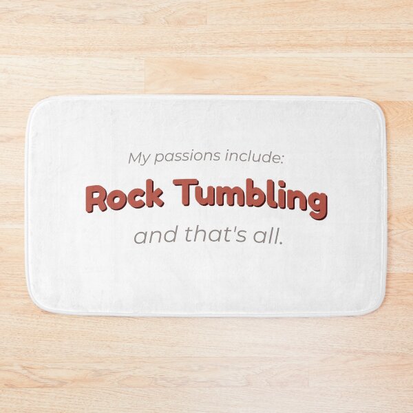 Aperçu de l'œuvre Rock Tumbling est ma passion créée et vendue par cooldesignsalot.