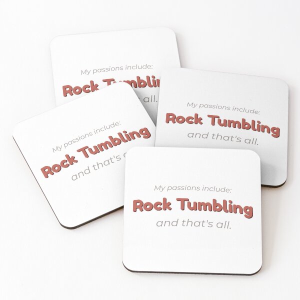 Item preview, Rock Tumbling is my passion designed and sold by cooldesignsalot.