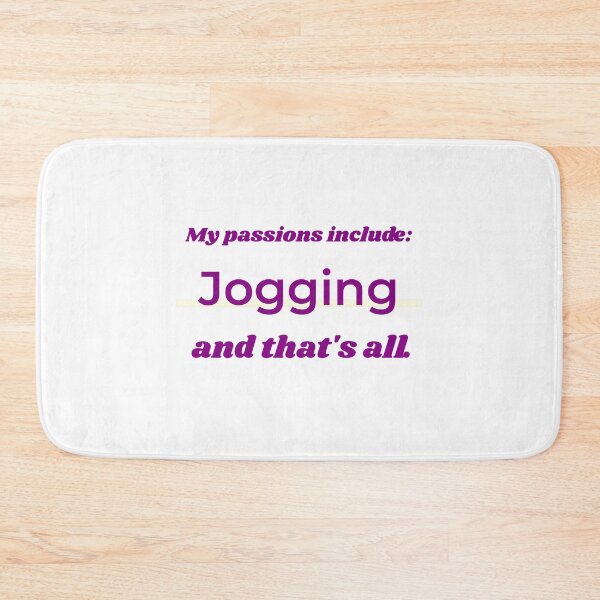 Item preview, Jogging is my passion designed and sold by cooldesignsalot.