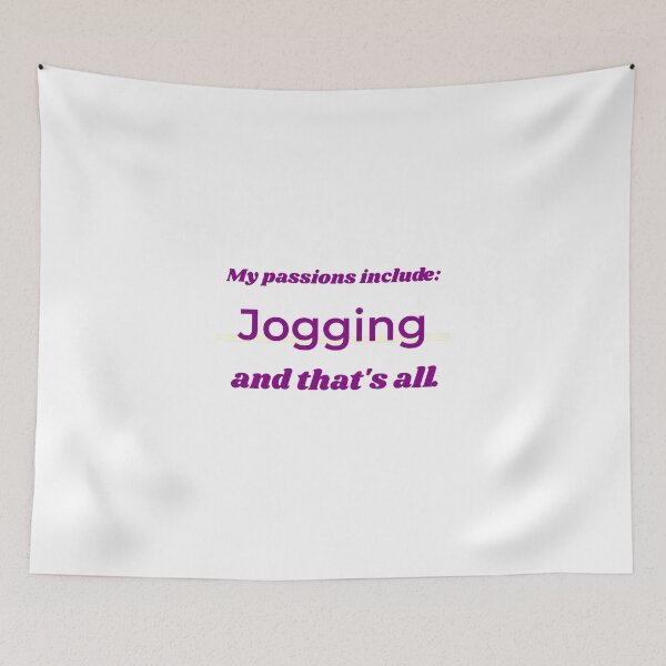 Item preview, Jogging is my passion designed and sold by cooldesignsalot.
