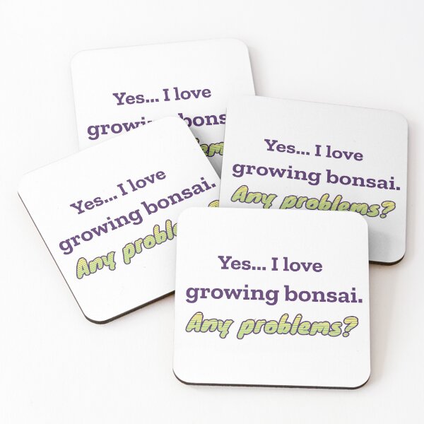 Item preview, I love Growing Bonsai designed and sold by cooldesignsalot.