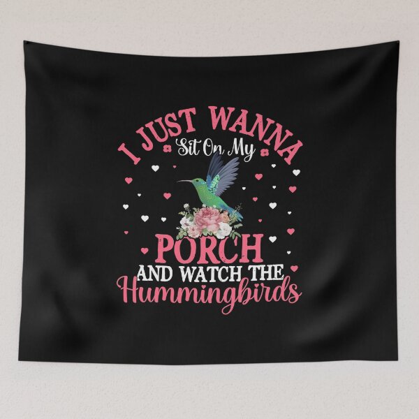 Item preview, Watch The Hummingbirds Bird Lady Birding Birdwatching designed and sold by haselshirt.
