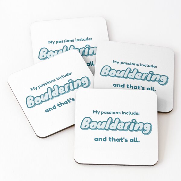 Item preview, Bouldering is my passion designed and sold by cooldesignsalot.