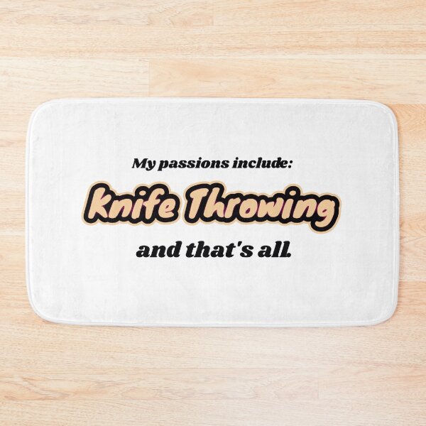 Item preview, Knife Throwing is my passion designed and sold by cooldesignsalot.