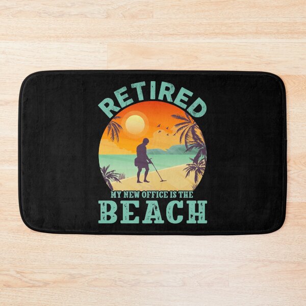 Item preview, Retired My New Office Is The Beach Detectorist Beachcombing designed and sold by haselshirt.