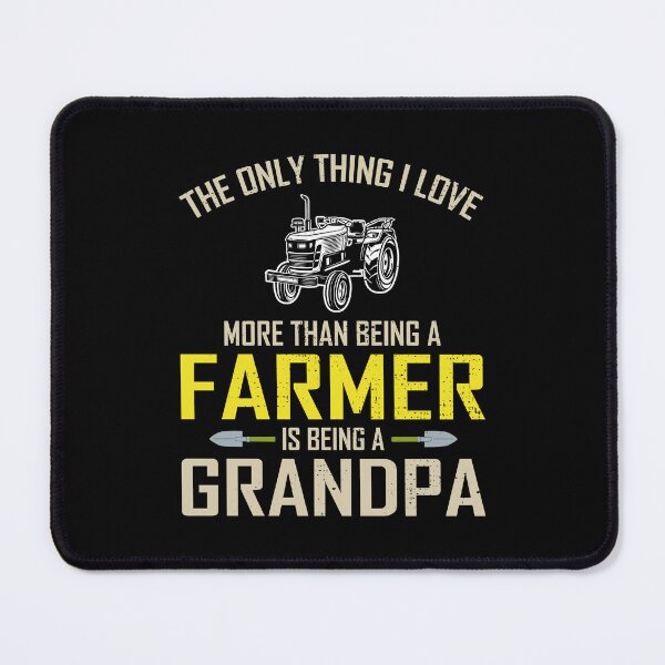 Item preview, Farmer Grandpa Farm Farming Fathers day Tractor designed and sold by TastefulTees.