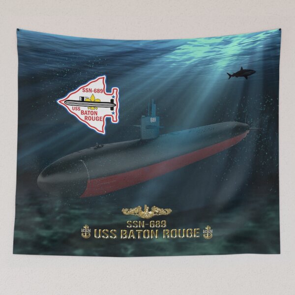 Item preview, SSN-689 USS Baton Rouge designed and sold by Mil Merchant.