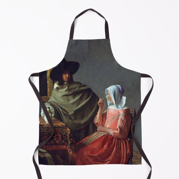 Item preview, Vermeer - The Glass of Wine Zoom In - 8 designed and sold by ArtZoomIn.