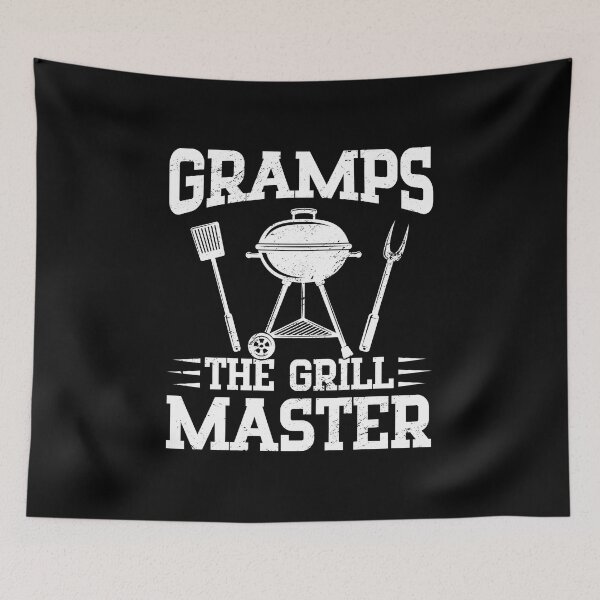 Item preview, Gramps The Grillmaster Barbeque BBQ Smoker Grilling Grandpa designed and sold by haselshirt.