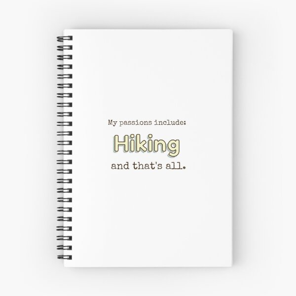 Item preview, Hiking is my passion designed and sold by cooldesignsalot.