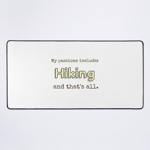 Item preview, Hiking is my passion designed and sold by cooldesignsalot.