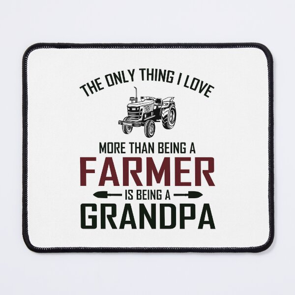 Item preview, Farmer Grandpa Farm Farming Fathers day Tractor designed and sold by TastefulTees.