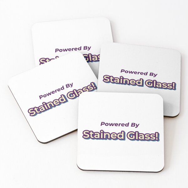 Item preview, Powered By Stained Glass designed and sold by cooldesignsalot.