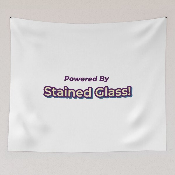 Item preview, Powered By Stained Glass designed and sold by cooldesignsalot.