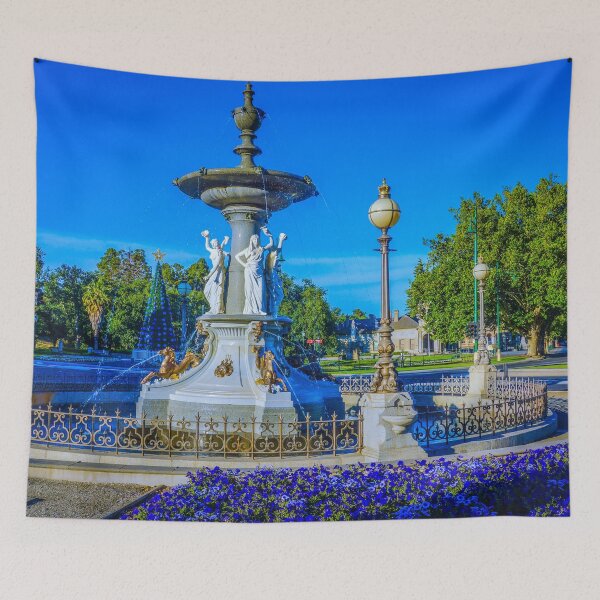 Item preview, The Alexandra Fountain and Pall Mall on Christmas Eve 2014 designed and sold by Steven Jodoin.