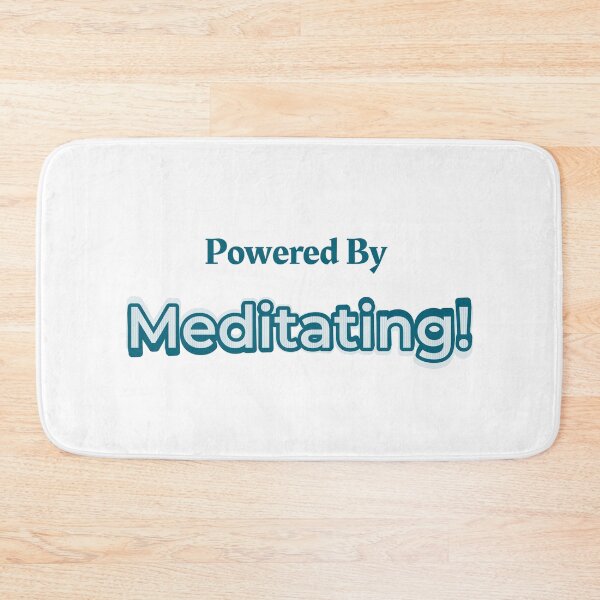 Item preview, Powered By Meditating designed and sold by cooldesignsalot.