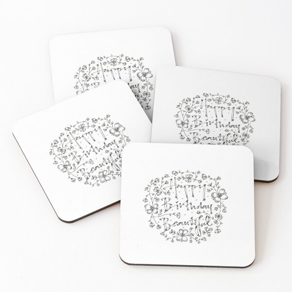 Item preview, Happy Birthday Beautiful designed and sold by GRACEHOPEFORTUN.