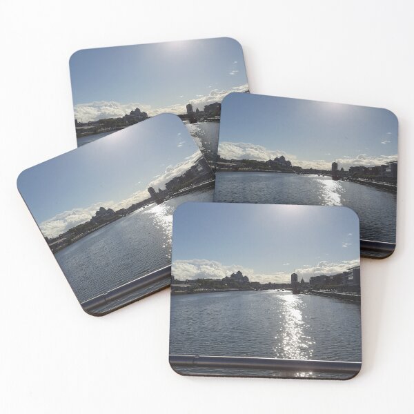 Item preview, River Liffey Dublin summer day photo designed and sold by mollyandjean.