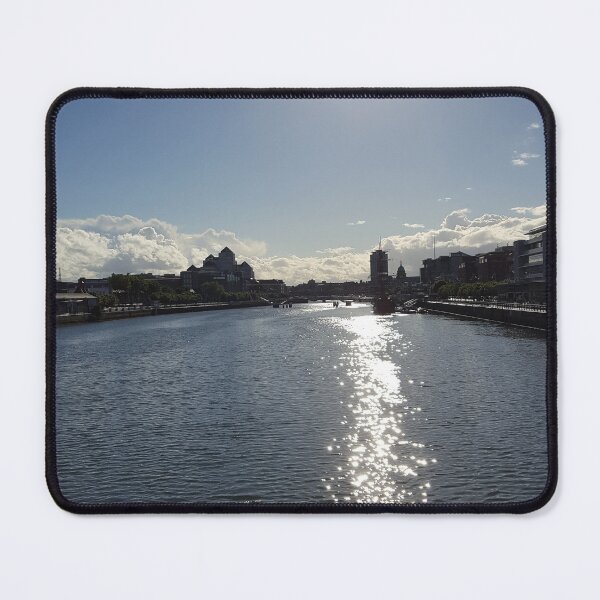 Item preview, River Liffey Dublin summer day photo designed and sold by mollyandjean.