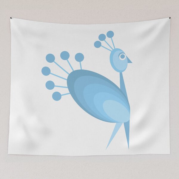 Item preview, Royal Scandinavian Peacock designed and sold by ArtVector.