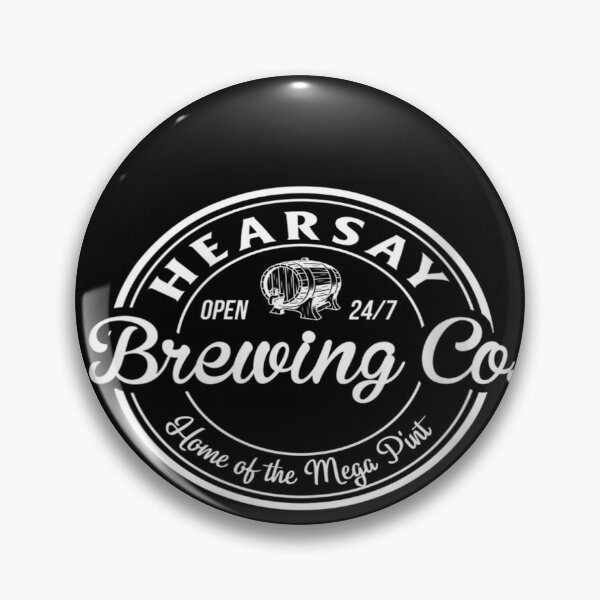 Item preview, Womens Hearsay Brewing Co Home Of Mega Pint V neck designed and sold by fonxcn.