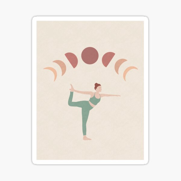 Yoga series  Sticker
