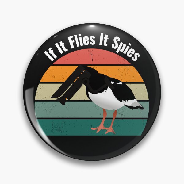Item preview, If It Flies It Spies designed and sold by Chanchane Store.