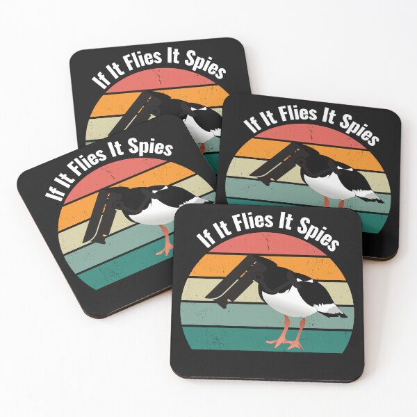 Item preview, If It Flies It Spies designed and sold by Chanchane Store.