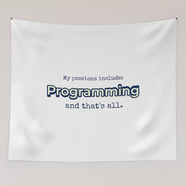 Item preview, Programming is my passion designed and sold by cooldesignsalot.