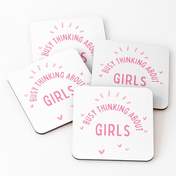 Item preview, Busy Thinking About Girls designed and sold by L-Media.