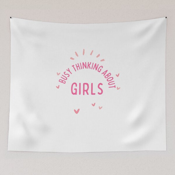 Item preview, Busy Thinking About Girls designed and sold by L-Media.