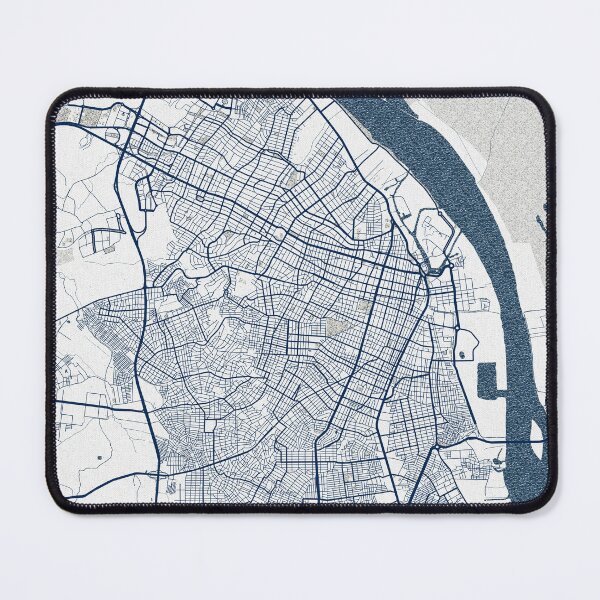 Item preview, Barranquilla City Map Colombia - Coastal designed and sold by deMAP.