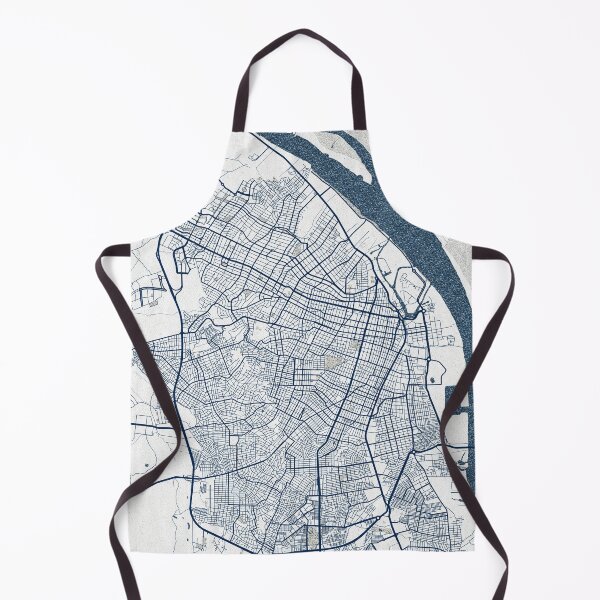 Item preview, Barranquilla City Map Colombia - Coastal designed and sold by deMAP.