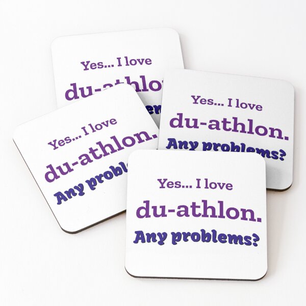 Item preview, I love Du-Athlon designed and sold by cooldesignsalot.