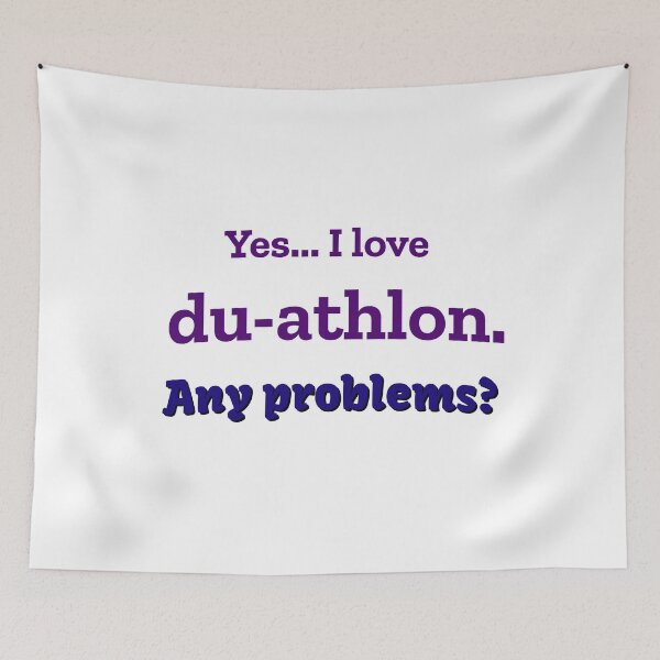 Item preview, I love Du-Athlon designed and sold by cooldesignsalot.