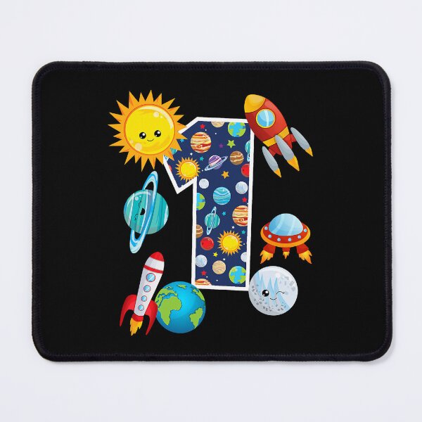 Item preview, Outer Space Planet Guide 1 Year Old 1st Birthday Party designed and sold by PameGraha.