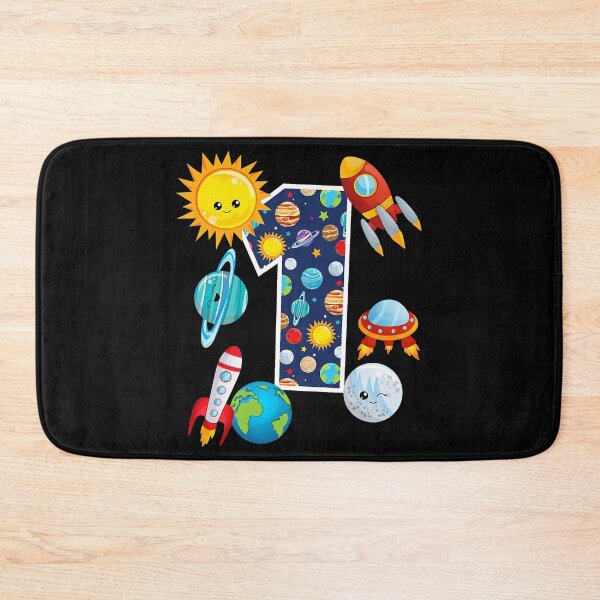 Item preview, Outer Space Planet Guide 1 Year Old 1st Birthday Party designed and sold by PameGraha.