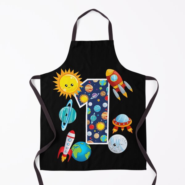 Item preview, Outer Space Planet Guide 1 Year Old 1st Birthday Party designed and sold by PameGraha.