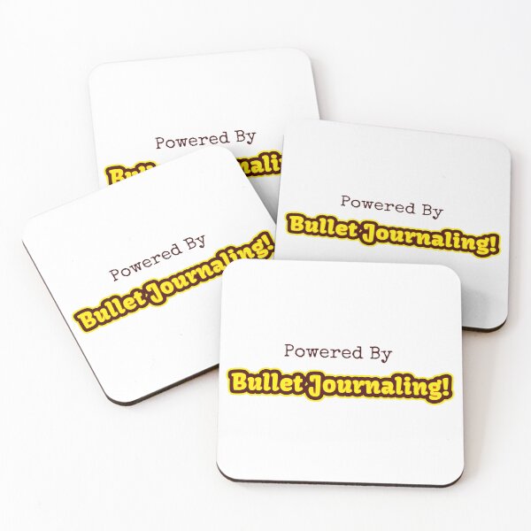 Item preview, Powered By Bullet Journaling designed and sold by cooldesignsalot.