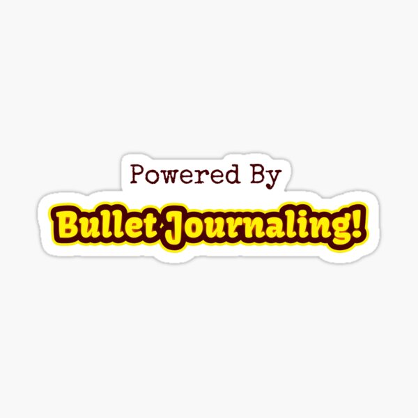 Bullet Journaling Stickers for Sale